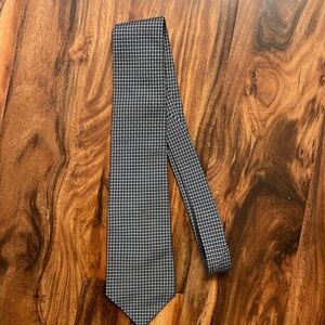 Polo Ralph Lauren Dark Blue and White checkered tie
